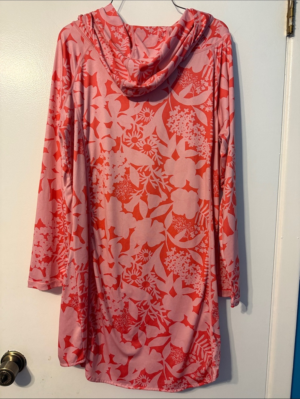 Rip Skirt Hawaii Pink and Coral Floral Athletic dress - Picture 4 of 5